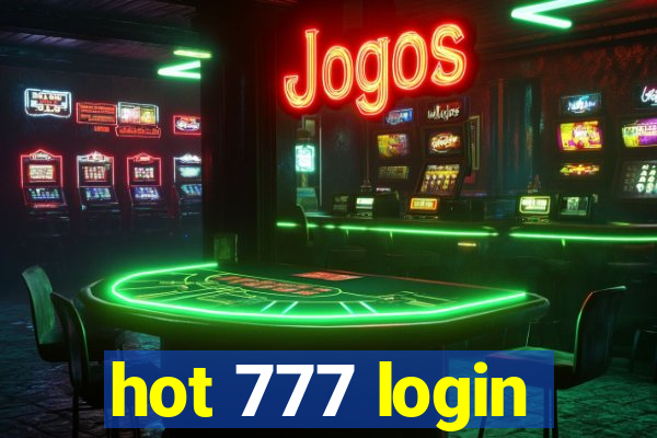 hot 777 login